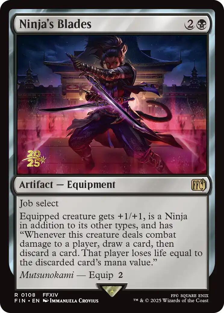 Ninja's Blades [FINAL FANTASY Prerelease Promo] | Empire Gaming NC