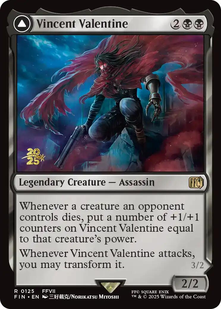 Vincent Valentine // Galian Beast [FINAL FANTASY Prerelease Promo] | Empire Gaming NC