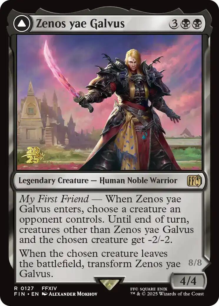 Zenos yae Galvus // Shinryu, Transcendent Rival [FINAL FANTASY Prerelease Promo] | Empire Gaming NC