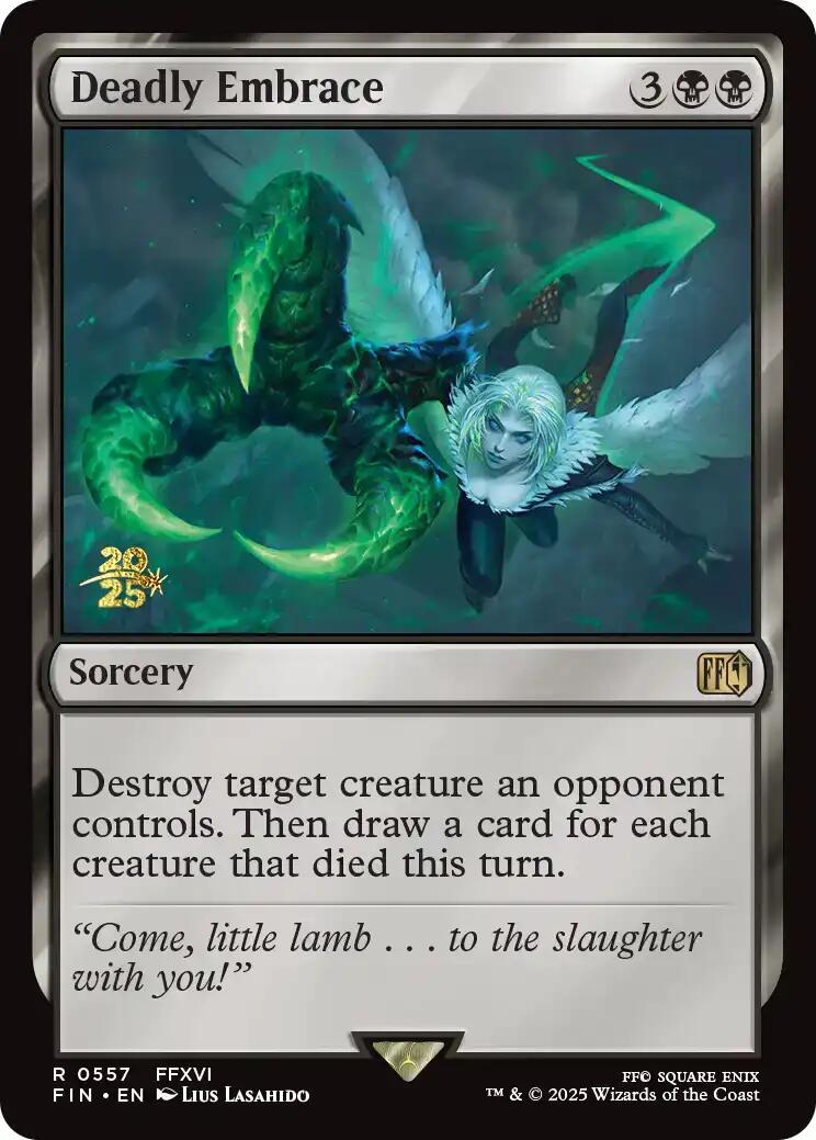 Deadly Embrace [FINAL FANTASY Prerelease Promo] | Empire Gaming NC