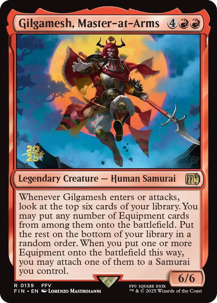 Gilgamesh, Master-at-Arms [FINAL FANTASY Prerelease Promo] | Empire Gaming NC