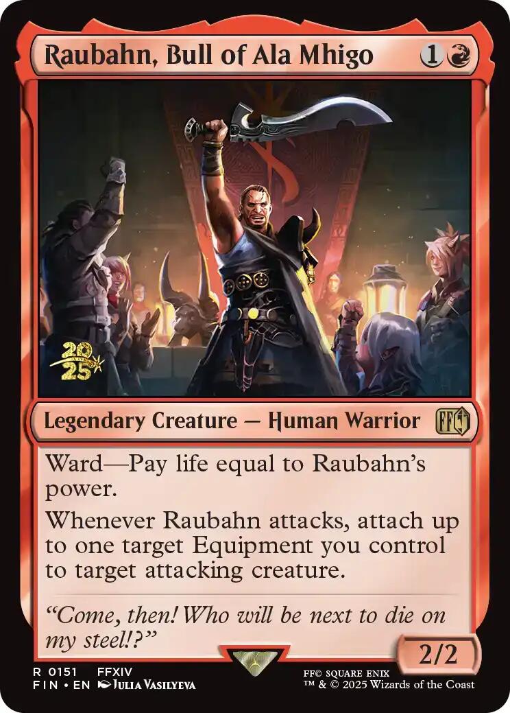 Raubahn, Bull of Ala Mhigo [FINAL FANTASY Prerelease Promo] | Empire Gaming NC