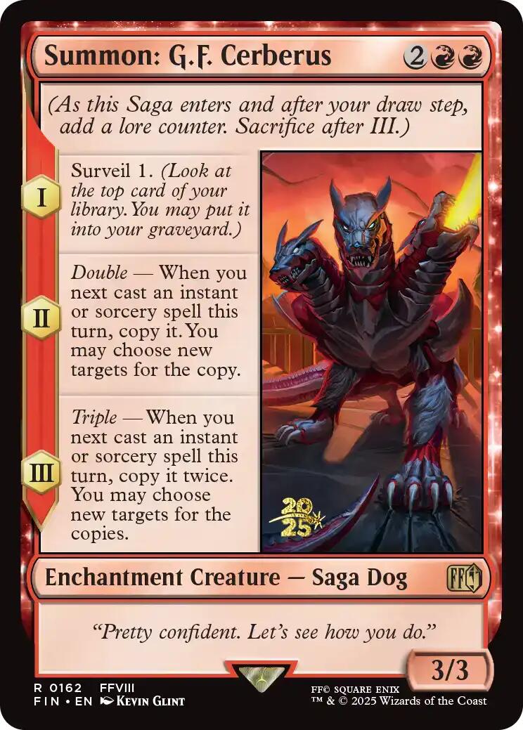 Summon: G.F. Cerberus [FINAL FANTASY Prerelease Promo] | Empire Gaming NC