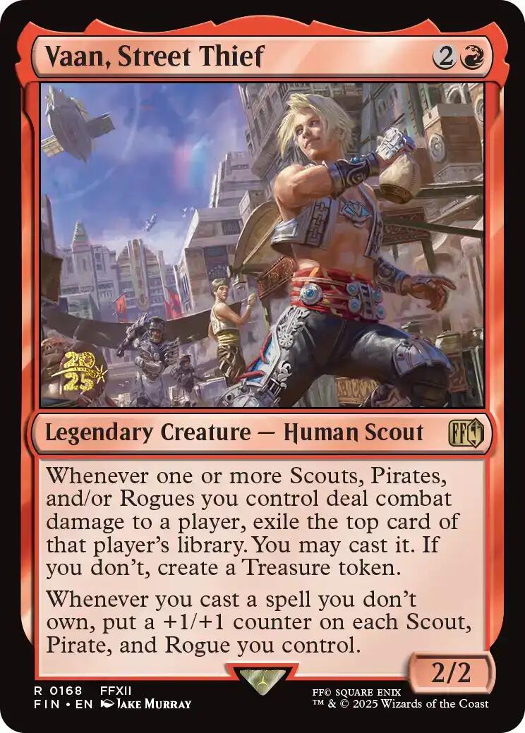Vaan, Street Thief [FINAL FANTASY Prerelease Promo] | Empire Gaming NC