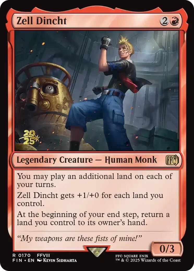 Zell Dincht [FINAL FANTASY Prerelease Promo] | Empire Gaming NC
