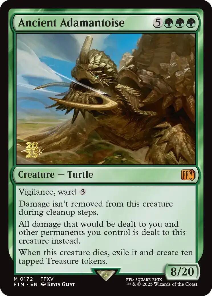 Ancient Adamantoise [FINAL FANTASY Prerelease Promo] | Empire Gaming NC