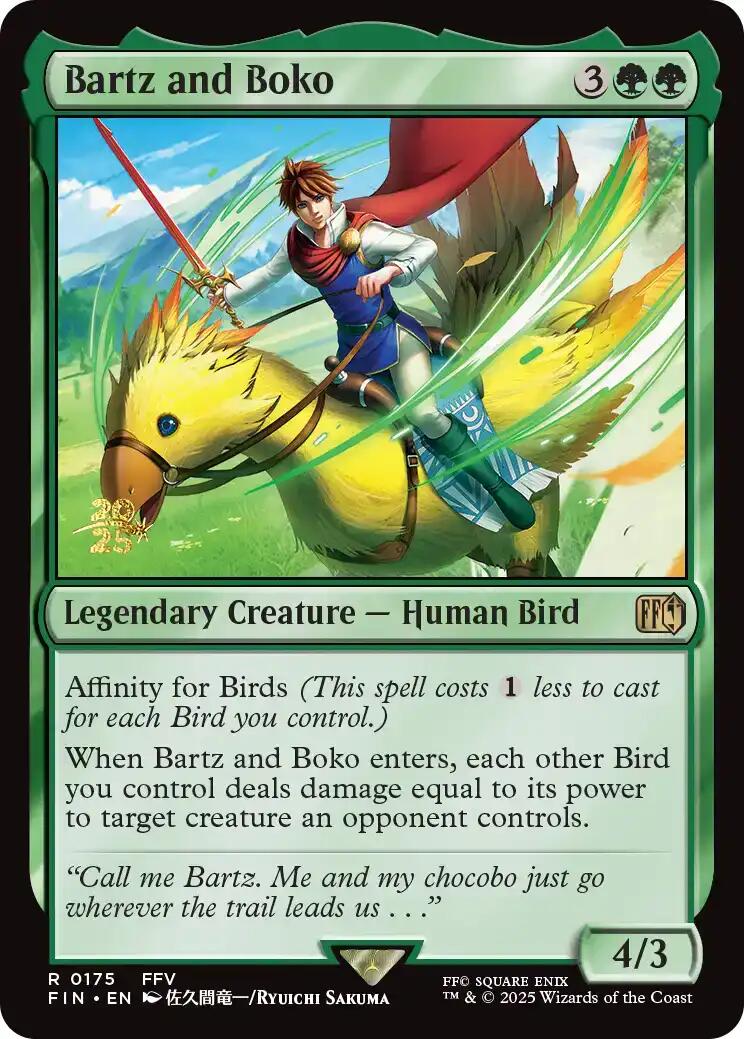Bartz and Boko [FINAL FANTASY Prerelease Promo] | Empire Gaming NC