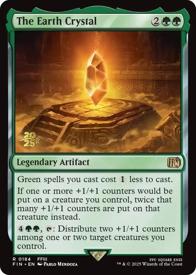 The Earth Crystal [FINAL FANTASY Prerelease Promo] | Empire Gaming NC