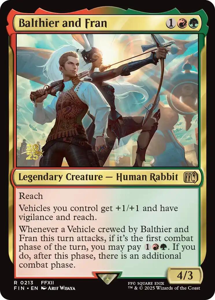 Balthier and Fran [FINAL FANTASY Prerelease Promo] | Empire Gaming NC