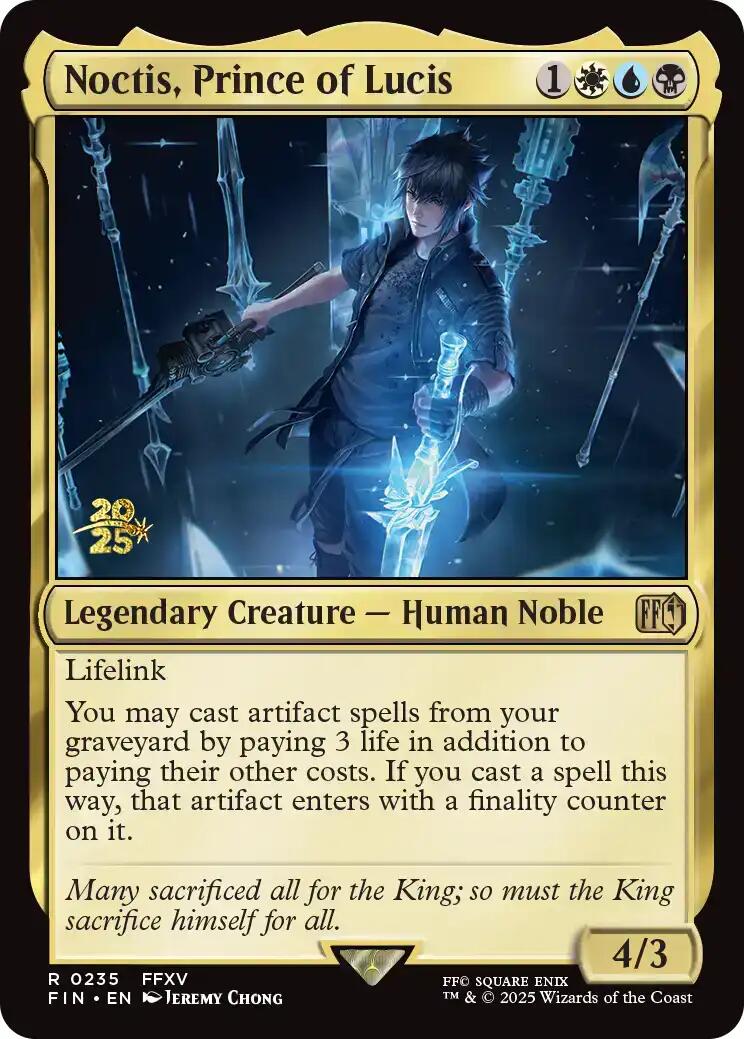 Noctis, Prince of Lucis [FINAL FANTASY Prerelease Promo] | Empire Gaming NC