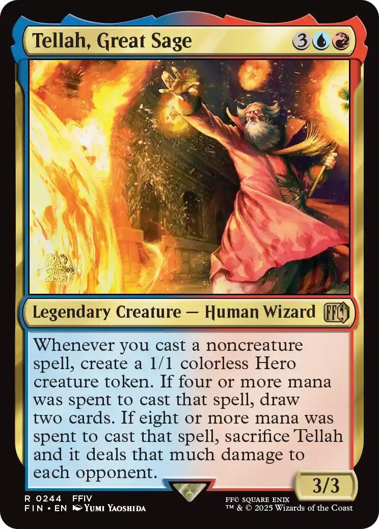 Tellah, Great Sage [FINAL FANTASY Prerelease Promo] | Empire Gaming NC