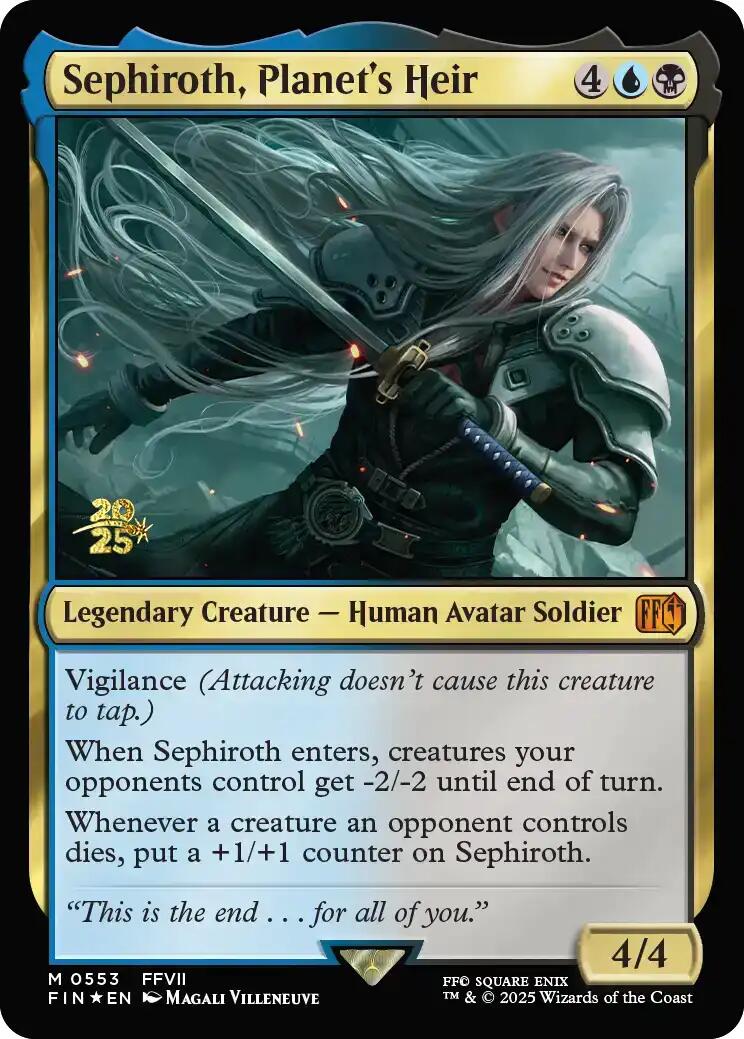 Sephiroth, Planet's Heir [FINAL FANTASY Prerelease Promo] | Empire Gaming NC