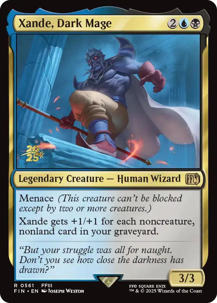 Xande, Dark Mage [FINAL FANTASY Prerelease Promo] | Empire Gaming NC