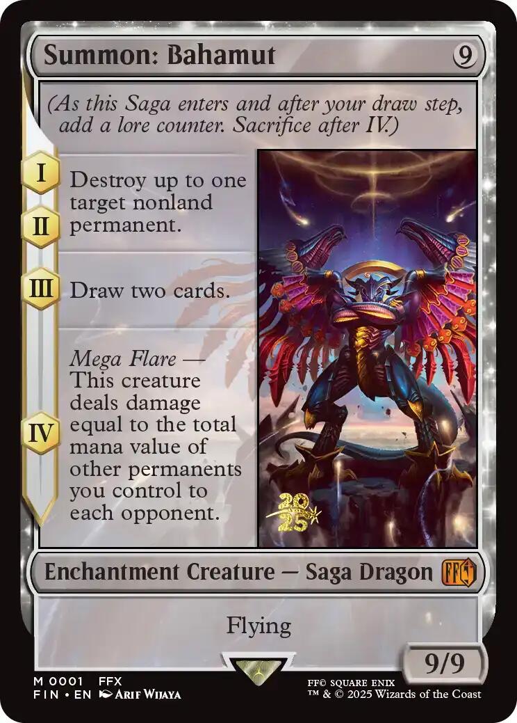 Summon: Bahamut [FINAL FANTASY Prerelease Promo] | Empire Gaming NC