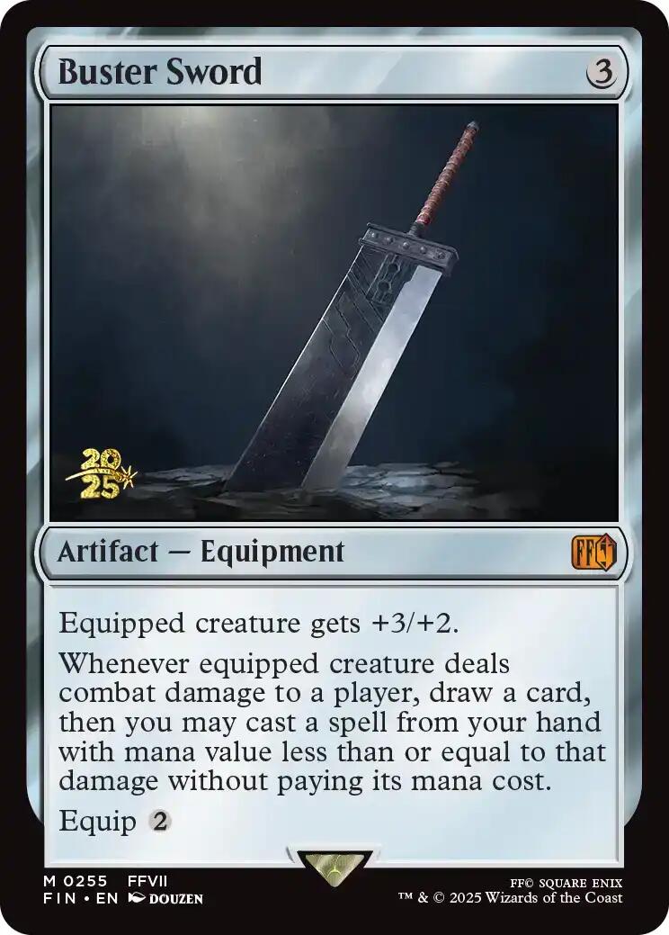 Buster Sword [FINAL FANTASY Prerelease Promo] | Empire Gaming NC