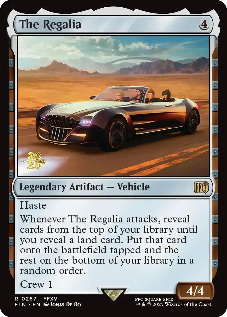 The Regalia [FINAL FANTASY Prerelease Promo] | Empire Gaming NC