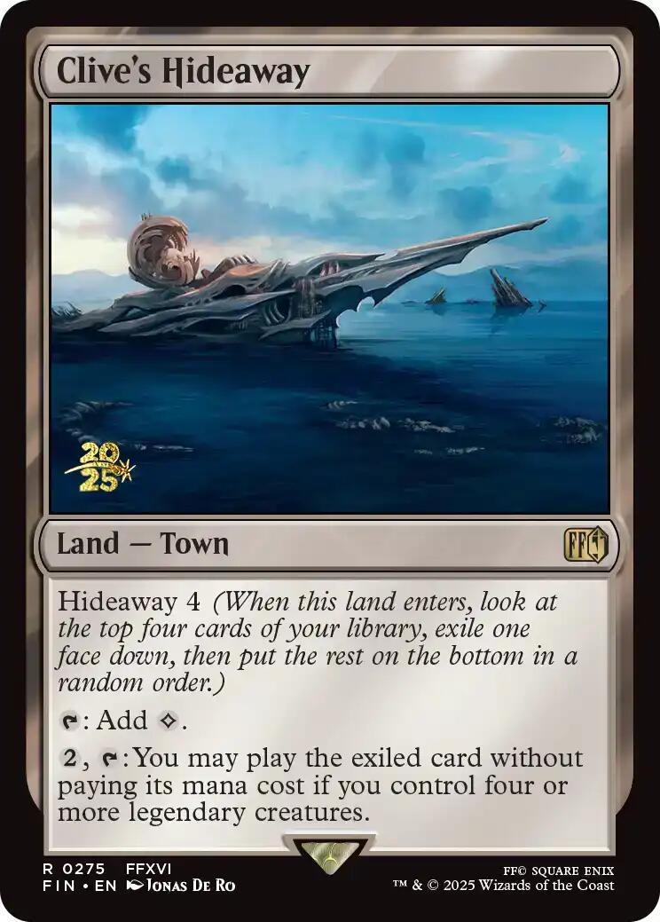 Clive's Hideaway [FINAL FANTASY Prerelease Promo] | Empire Gaming NC