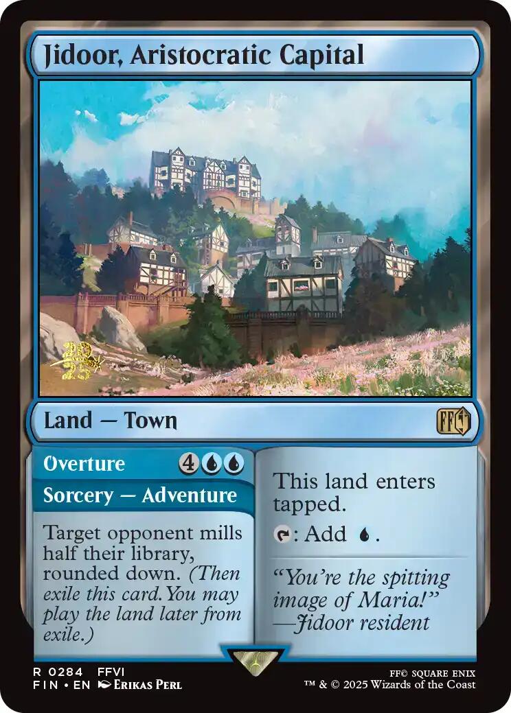 Jidoor, Aristocratic Capital [FINAL FANTASY Prerelease Promo] | Empire Gaming NC