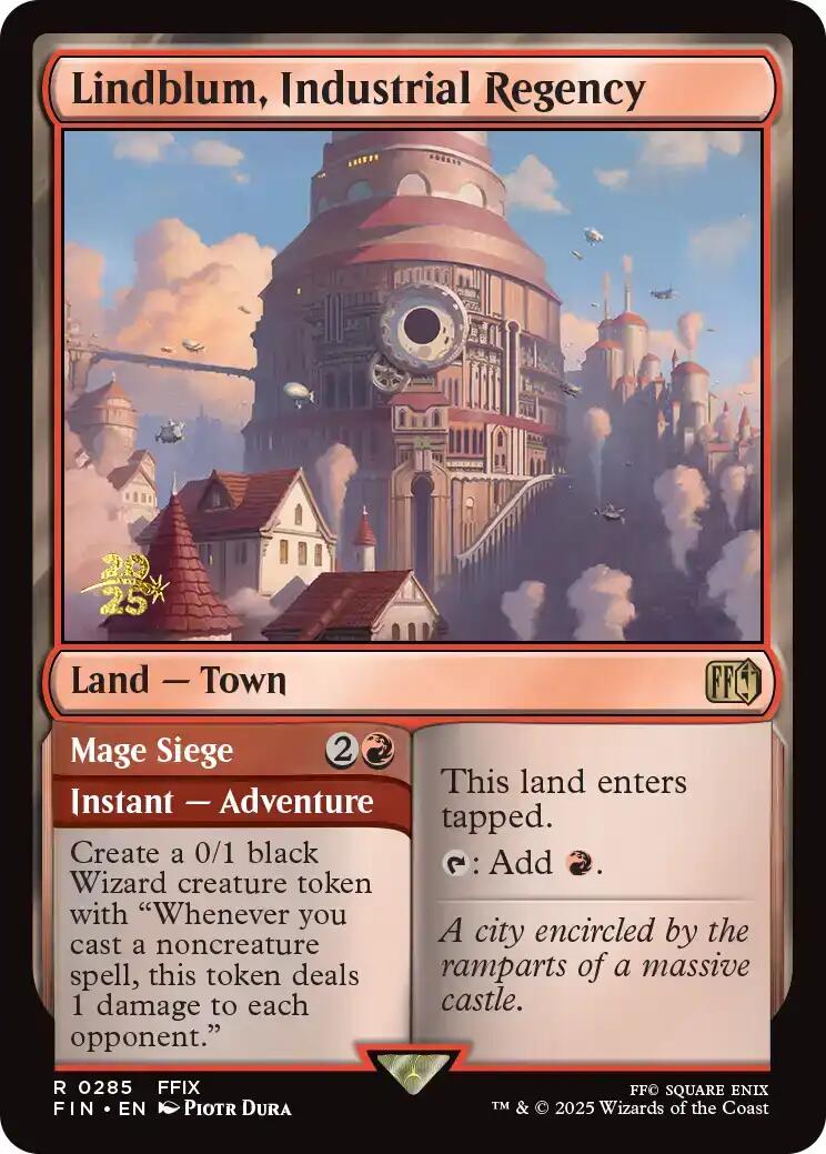 Lindblum, Industrial Regency [FINAL FANTASY Prerelease Promo] | Empire Gaming NC