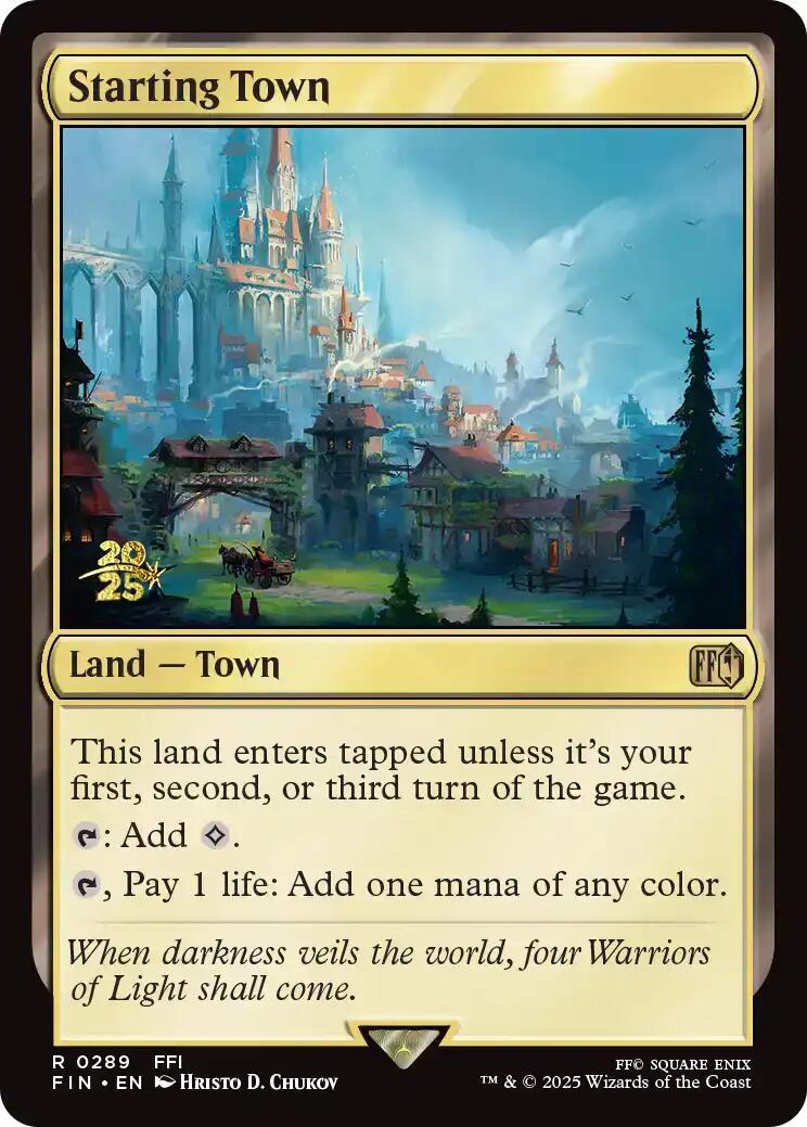 Starting Town [FINAL FANTASY Prerelease Promo] | Empire Gaming NC