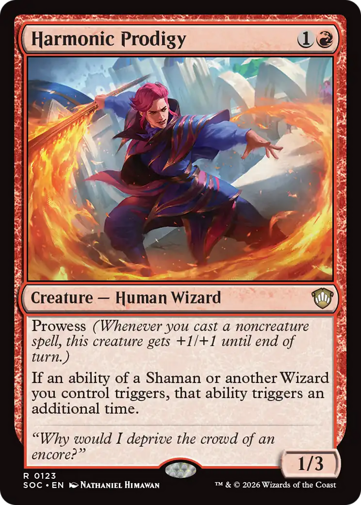 Harmonic Prodigy [Secrets of Strixhaven Commander] | Empire Gaming NC