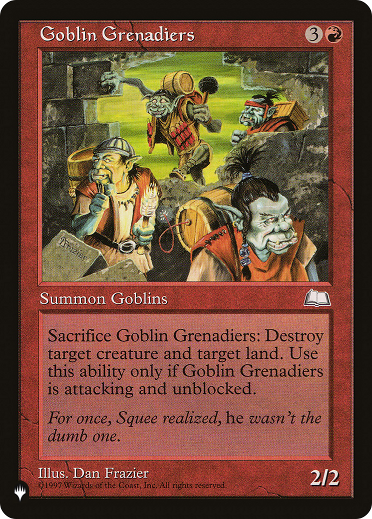 Goblin Grenadiers [The List Reprints] | Empire Gaming NC