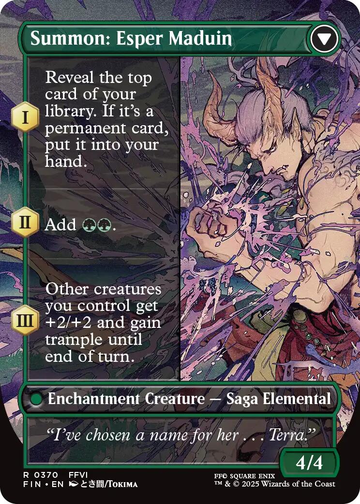 Esper Origins // Summon: Esper Maduin (Borderless) [FINAL FANTASY] | Empire Gaming NC