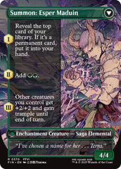 Esper Origins // Summon: Esper Maduin (Borderless) [FINAL FANTASY] | Empire Gaming NC