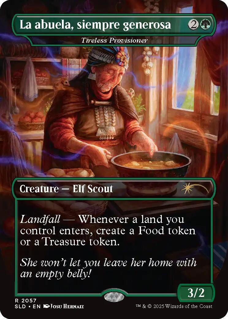 La abuela, siempre generosa - Tireless Provisioner [Secret Lair Drop Series] | Empire Gaming NC