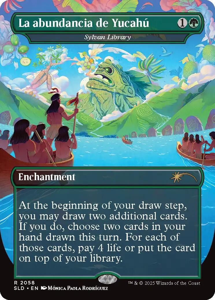 La abundancia de Yucahu - Sylvan Library [Secret Lair Drop Series] | Empire Gaming NC