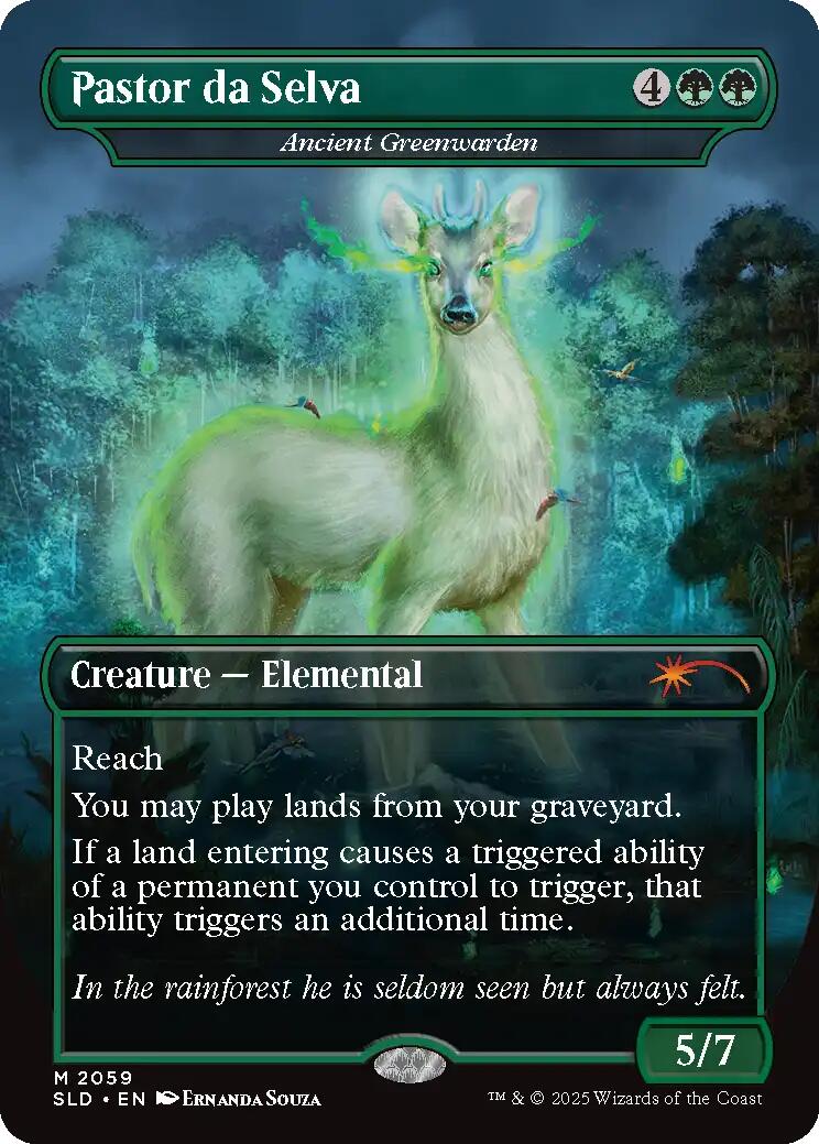 Pastor da Selva - Ancient Greenwarden [Secret Lair Drop Series] | Empire Gaming NC