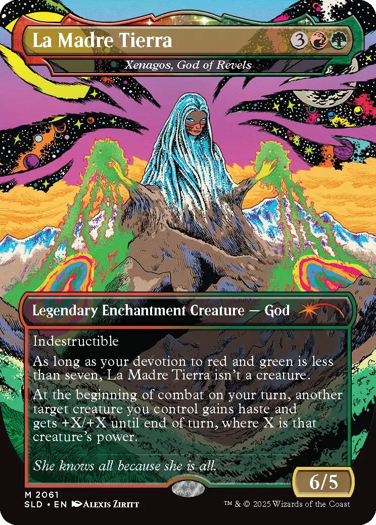 La Madre Tierra - Xenagos, God of Revels [Secret Lair Drop Series] | Empire Gaming NC