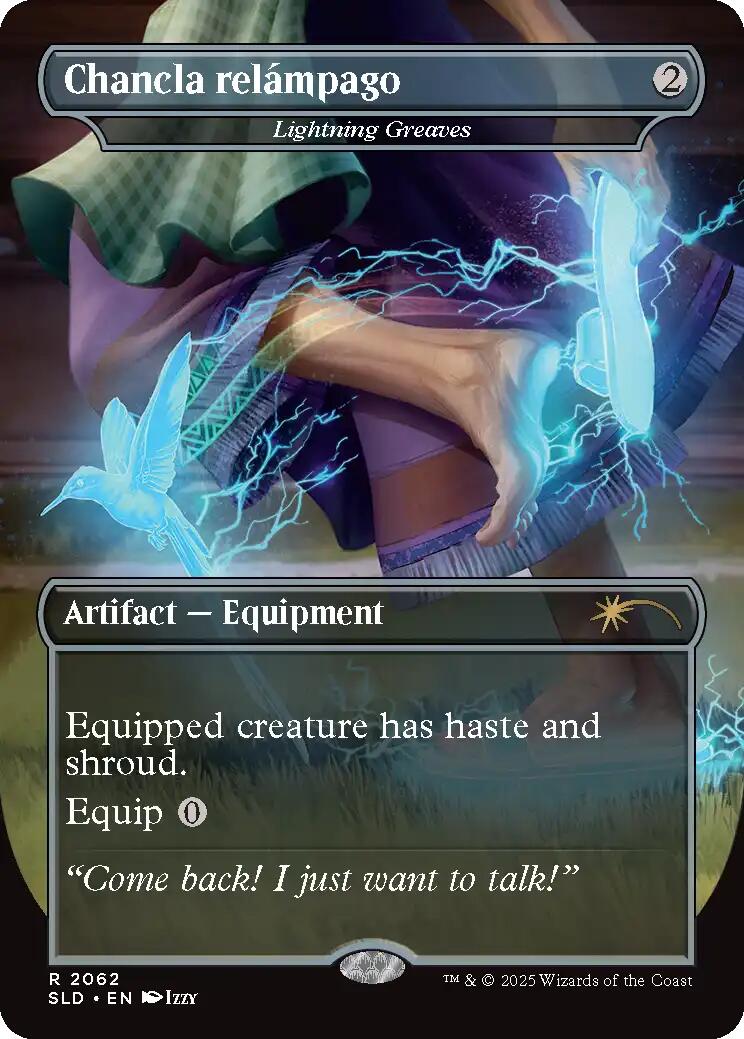 Chancla relampago - Lightning Greaves [Secret Lair Drop Series] | Empire Gaming NC