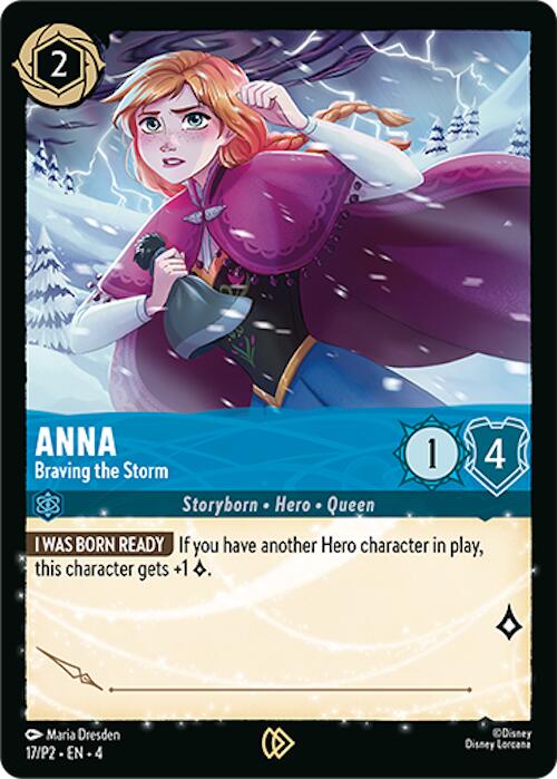 Anna - Braving the Storm (17/P2) [Promo Cards] | Empire Gaming NC