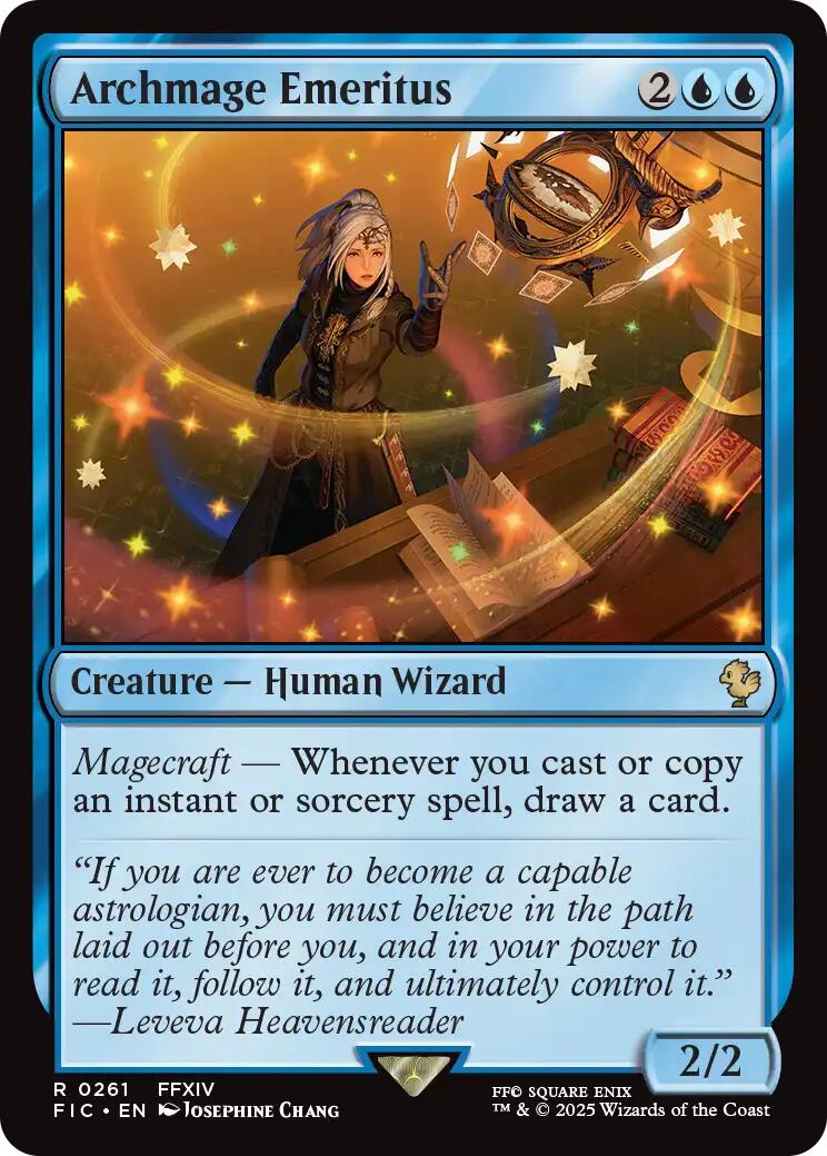 Archmage Emeritus (Surge Foil) [FINAL FANTASY Commander] | Empire Gaming NC