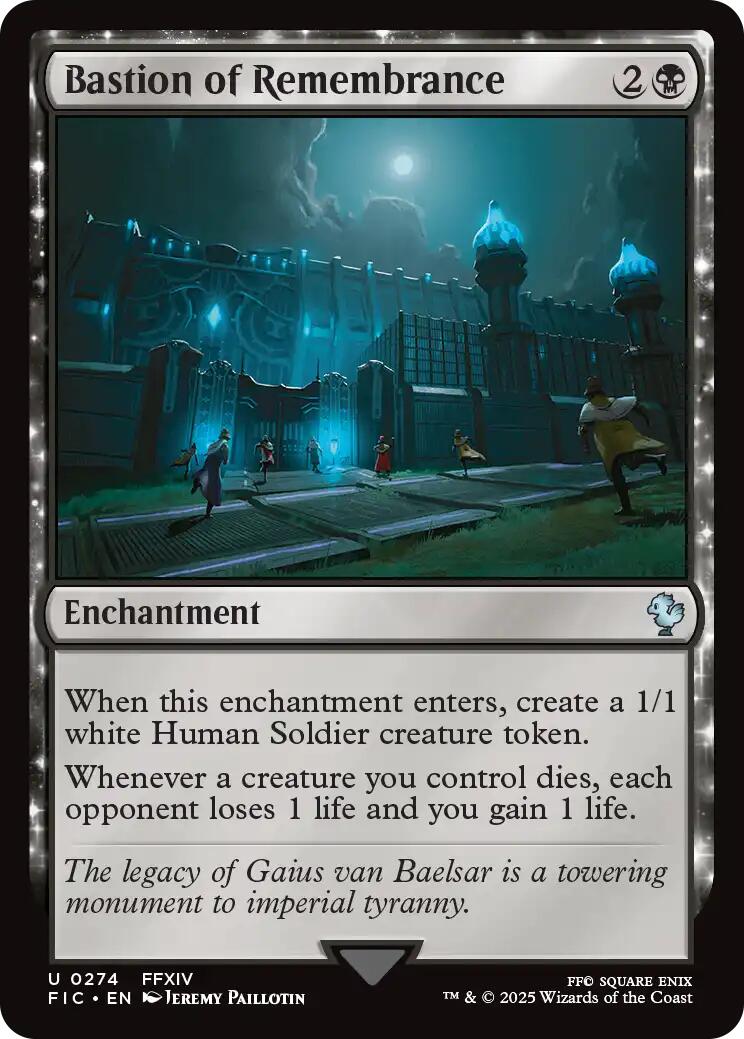 Bastion of Remembrance (Surge Foil) [FINAL FANTASY Commander] | Empire Gaming NC