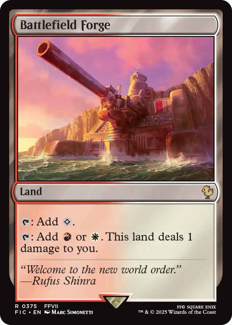 Battlefield Forge (Surge Foil) [FINAL FANTASY Commander] | Empire Gaming NC