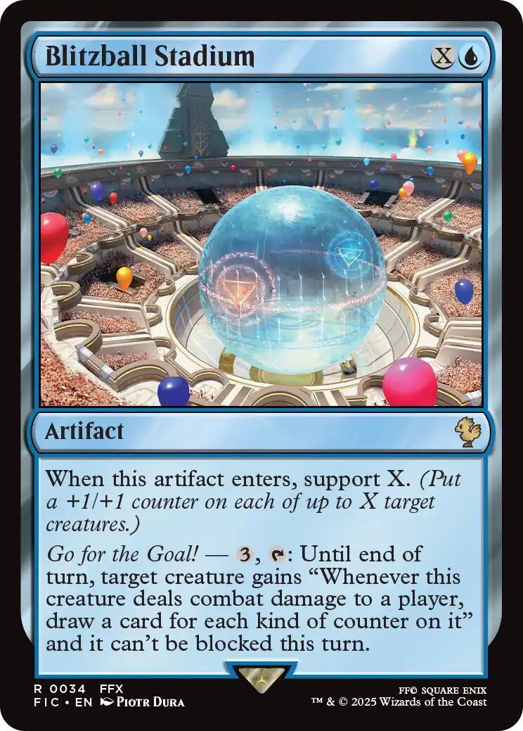 Blitzball Stadium (Surge Foil) [FINAL FANTASY Commander] | Empire Gaming NC