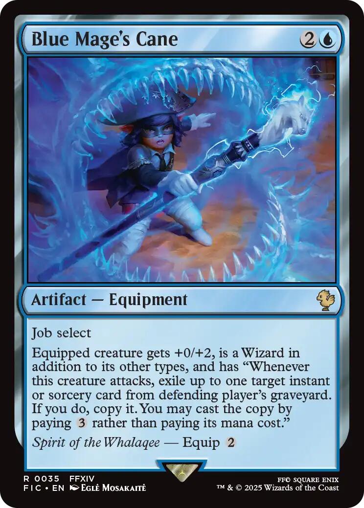 Blue Mage's Cane (Surge Foil) [FINAL FANTASY Commander] | Empire Gaming NC