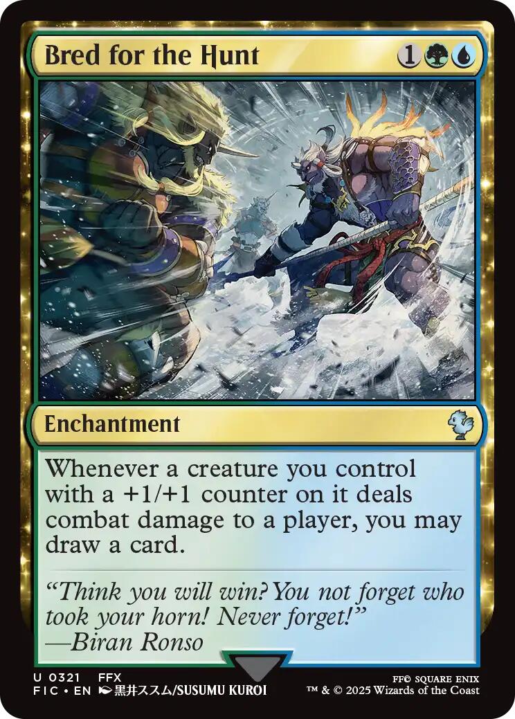 Bred for the Hunt (Surge Foil) [FINAL FANTASY Commander] | Empire Gaming NC
