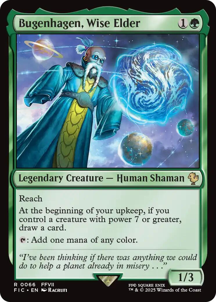 Bugenhagen, Wise Elder (Surge Foil) [FINAL FANTASY Commander] | Empire Gaming NC
