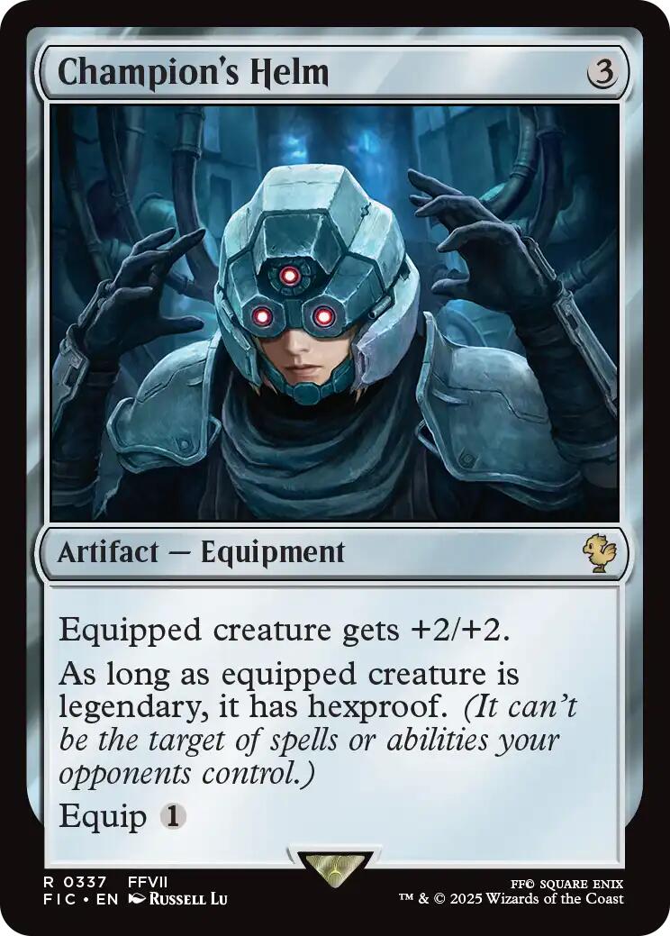 Champion's Helm (Surge Foil) [FINAL FANTASY Commander] | Empire Gaming NC