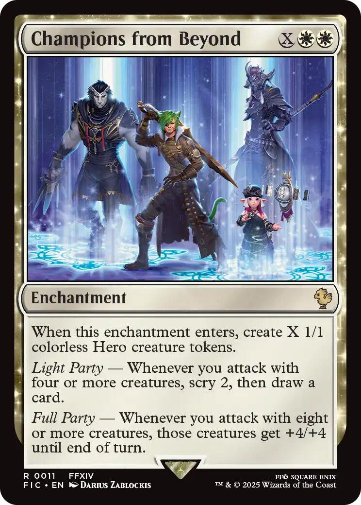 Champions from Beyond (Surge Foil) [FINAL FANTASY Commander] | Empire Gaming NC