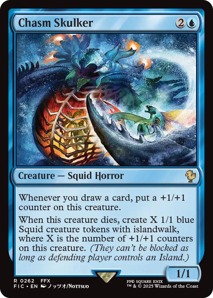 Chasm Skulker (Surge Foil) [FINAL FANTASY Commander] | Empire Gaming NC