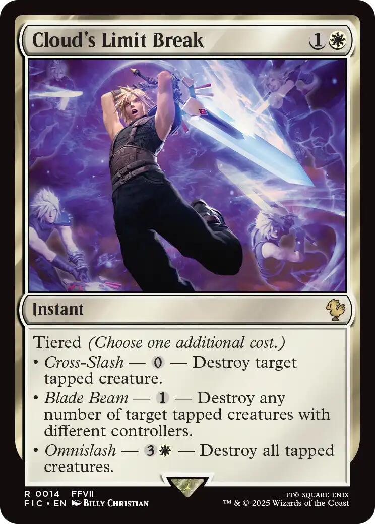 Cloud's Limit Break (Surge Foil) [FINAL FANTASY Commander] | Empire Gaming NC
