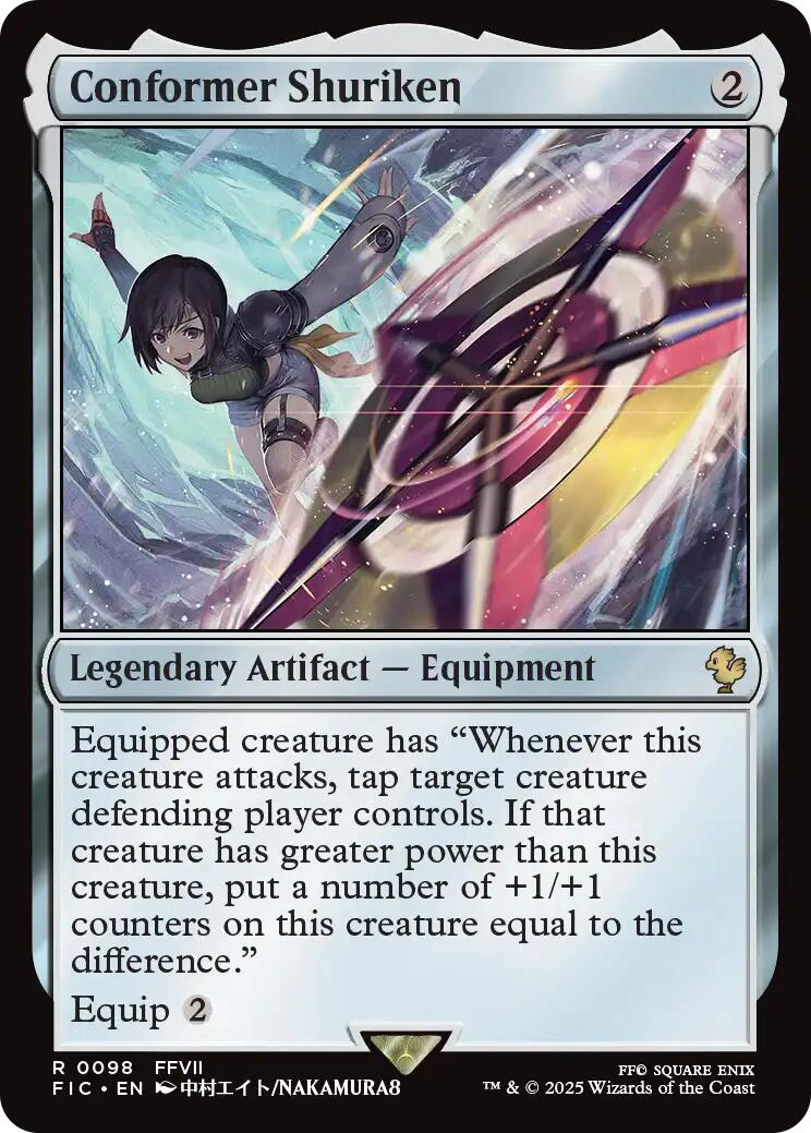 Conformer Shuriken (Surge Foil) [FINAL FANTASY Commander] | Empire Gaming NC