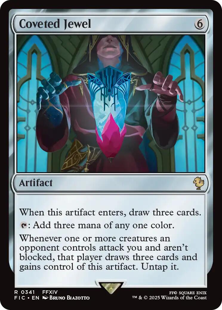 Coveted Jewel (Surge Foil) [FINAL FANTASY Commander] | Empire Gaming NC