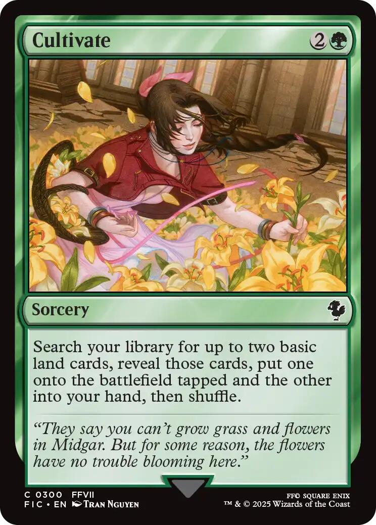 Cultivate (Surge Foil) [FINAL FANTASY Commander] | Empire Gaming NC