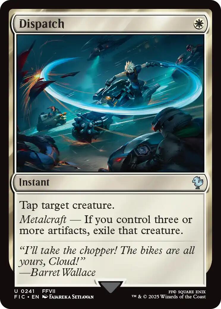 Dispatch (Surge Foil) [FINAL FANTASY Commander] | Empire Gaming NC