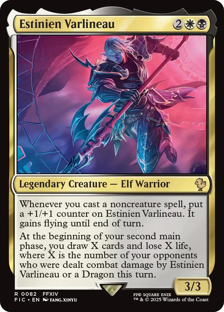 Estinien Varlineau (Surge Foil) [FINAL FANTASY Commander] | Empire Gaming NC
